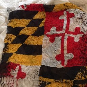 Maryland Flag Scarf